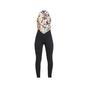 Billabong Combinaison Salty Jane Springsuit Front Zip Femme (Noir)