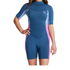 Billabong Combinaison 2/2mm Synergy BZ Femme (Bleu/Deep Sea)